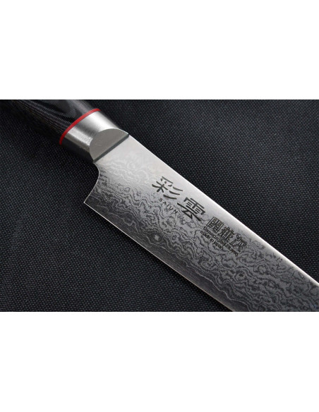 Kanetsugu Saiun 9cm damaskus 65 lager japansk skalkniv