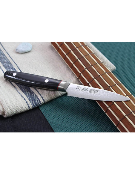 Kanetsugu Saiun 9cm damaskus 65 lager japansk skalkniv