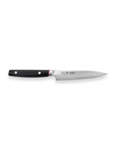 Kanetsugu Saiun 12cm damascus 65-laags Japans Universeel mes