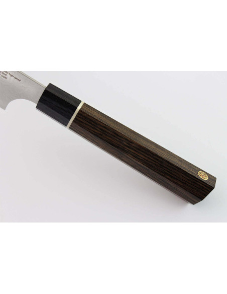 Kanetsugu Zuiun acero SPG2 damas 21cm cuchillo de chef japonés Kiritsuke