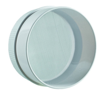 Peneira de plástico e aço n°40 para açúcar Ø185mm