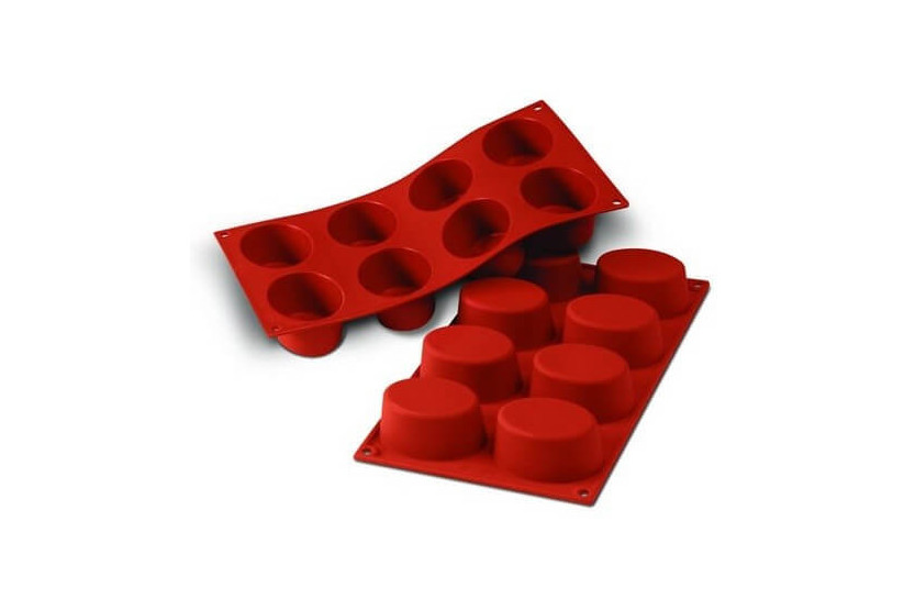 Silicon Flex professional mold 300x175mm 8 oval shapes
