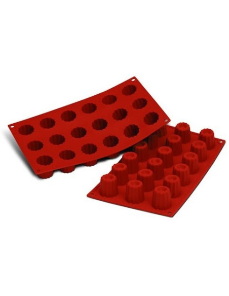 Stampo professionale in silicone Silicon Flex 300x175mm 18 mini flauti