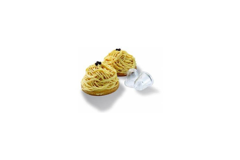 Doos met 12 Matfer Patisserie Chef's Choice heldere polycarbonaat tips