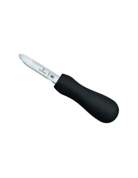 Navaja Victorinox lanceta ostra mango de nylon negro