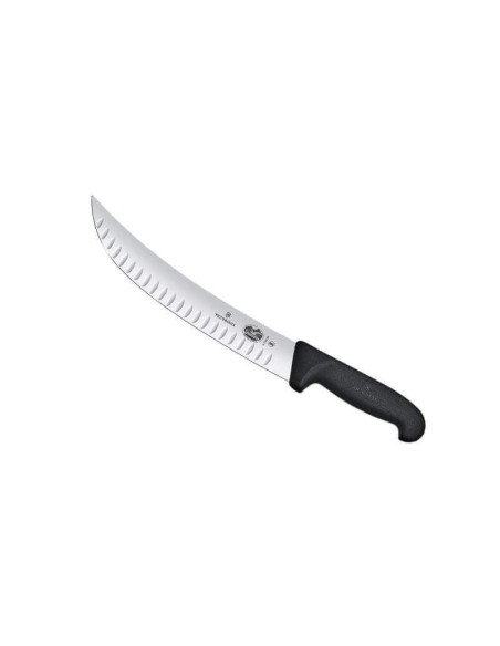 Cuchillo de carnicero Victorinox Fibrox con borde grantonhoja con borde grantony lomo invertido