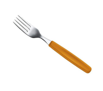 Box of 6 Victorinox SwissClassic forks orange polypropylene handle 2