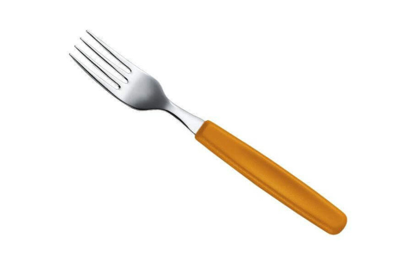 Schachtel mit 6 Gabeln Victorinox SwissClassic Polypropylen-Griff orange