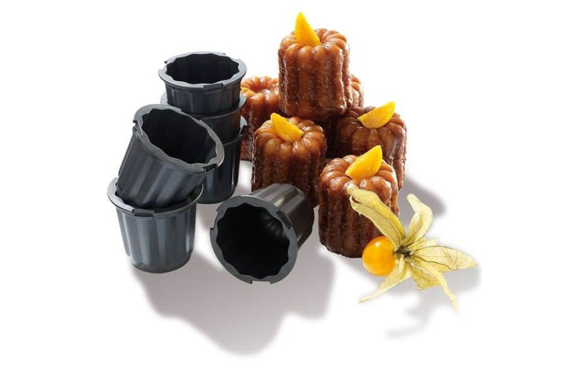 40 x 30cm roestvrijstalen plaat + Matfer®Exoglass® vormstukken