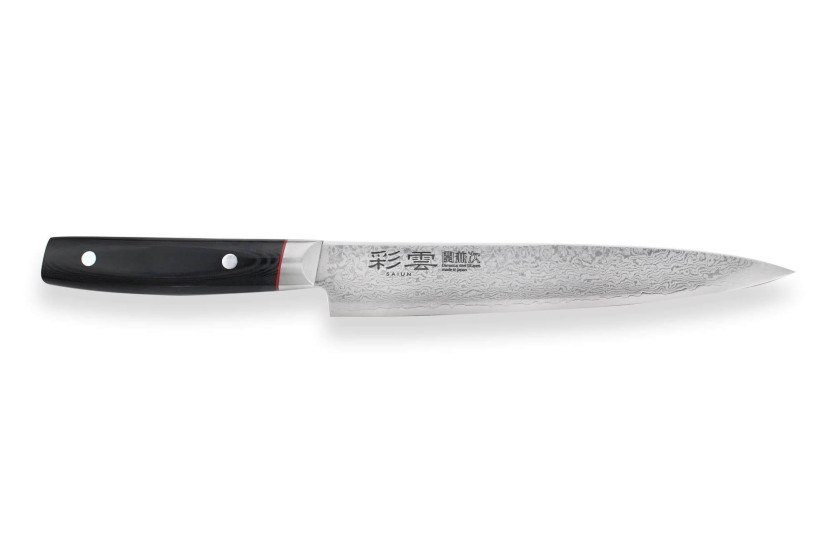 Kanetsugu Saiun Japans vleesmes 21cm damast 65 lagen