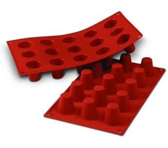 Molde silicona professionnel Silicon Flex 300x175mm 15 baba 3.5cm