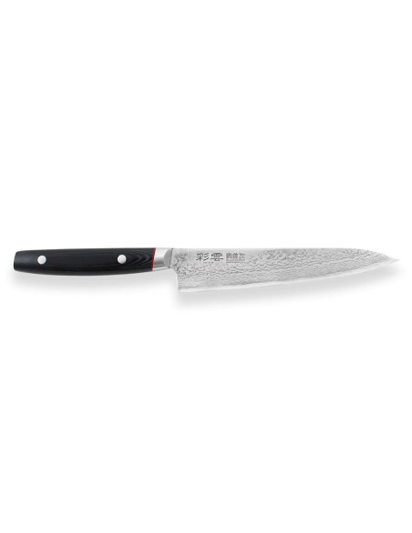 Kanetsugu Saiun 15 cm damaskus 65-lags japansk universalkniv