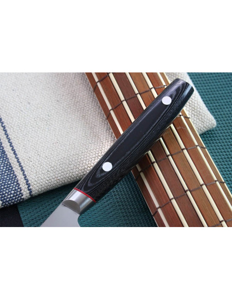 Kanetsugu Saiun 15 cm damaskus 65-lags japansk universalkniv