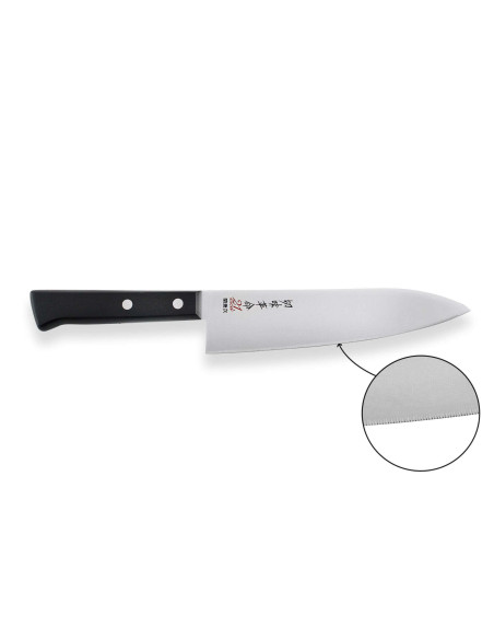 Kanetsugu Rev 21 Japans koksmes 18cm micro getand lemmet