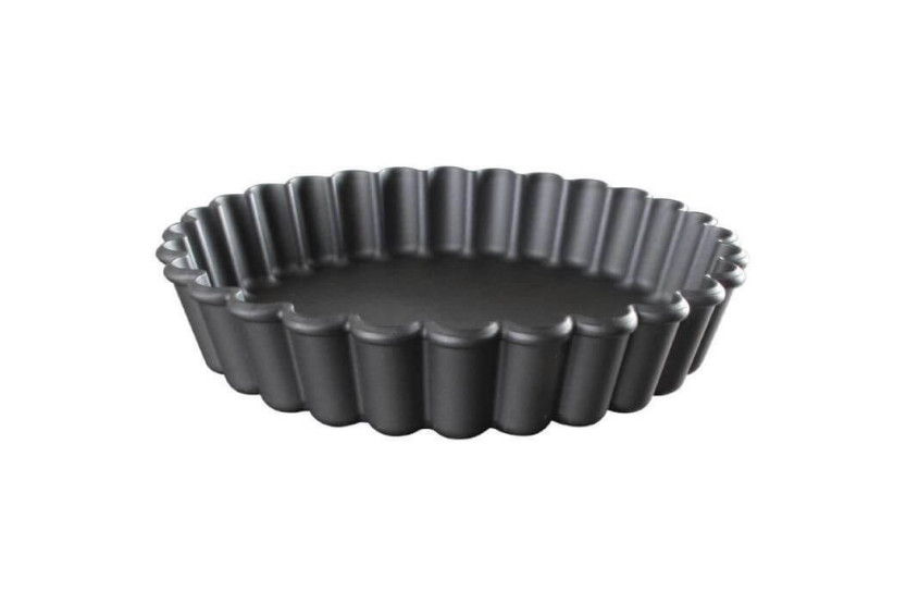 Set di 12 crostate scanalate Exoglass® Matfer