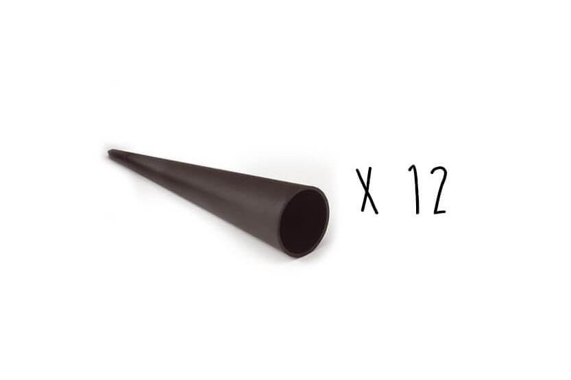 Set van 12 Matfer®Exoglass® kegels