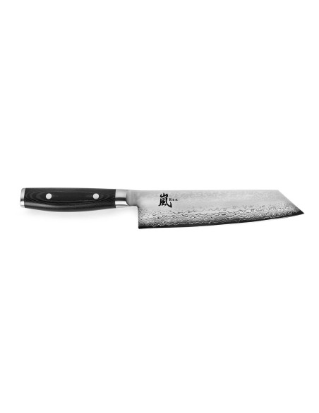 Japansk Kiritsuke kockkniv Yaxell RAN 20cm blad damaskus 69 lager