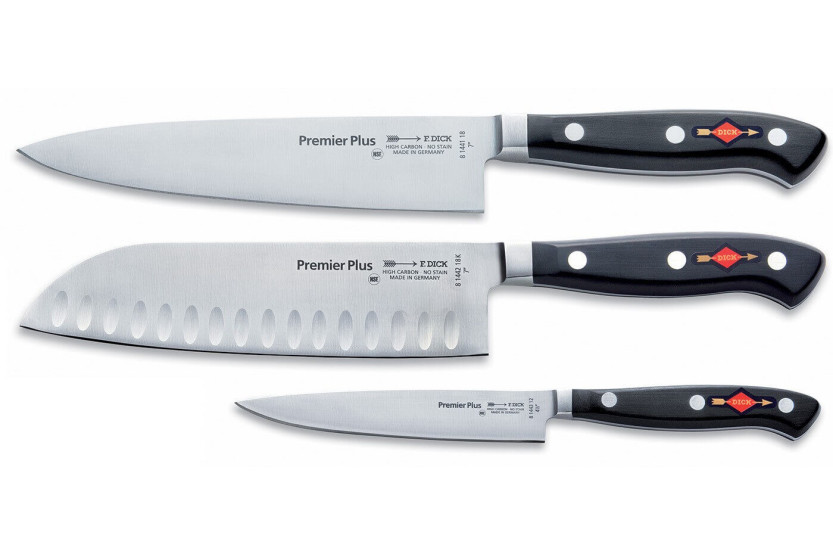 Set of 3 Dick Premier Eurasia professional forged knives