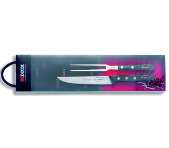 Conjunto de corte profissional Dick Superior Faca + Garfo