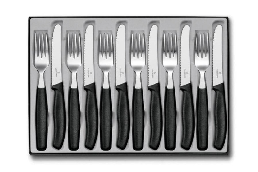 12-piece Victorinox Swissclassic stainless steel 18/10 polypropylene handle cutlery set