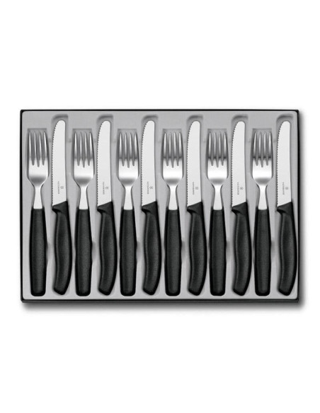 12-piece Victorinox Swissclassic stainless steel 18/10 polypropylene handle cutlery set