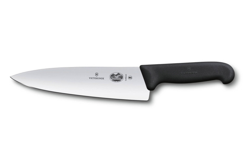 Victorinox Fibrox carving knife 20cm extra large blade black
