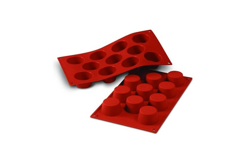 Silikonform professionnel Silicon Flex 300x175mm 11 minimuffins 5cm