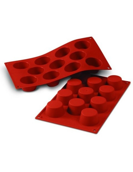 Silikonimuotti professionnel Silicon Flex 300x175mm 11 mini muffinssi 5cm
