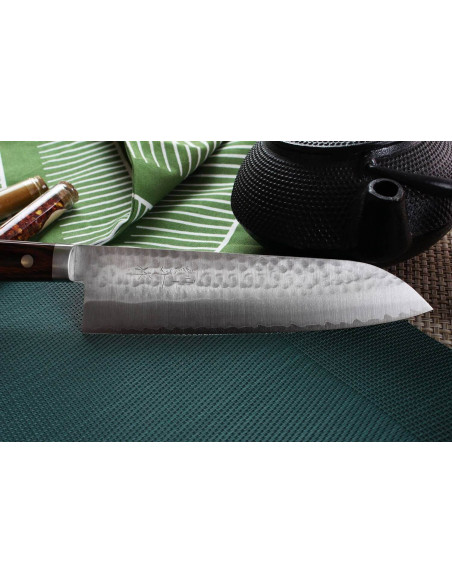 Masutani 18cm vasaroitu japanilainen kokkiveitsi ' s veitsi