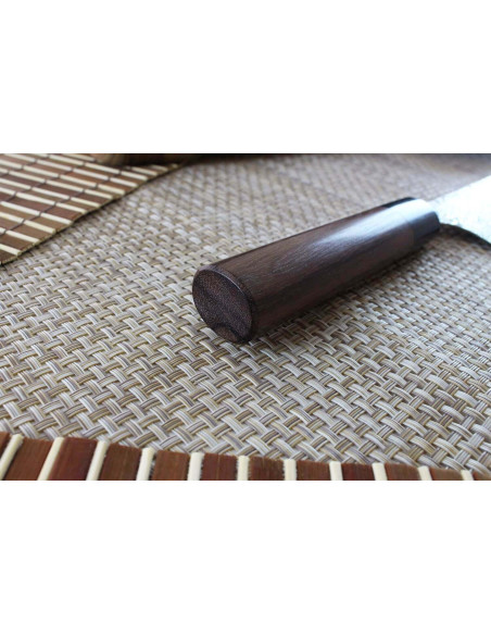 Yoshimi Kato 16,5 cm VG10 Nichel Damasco coltello bunka giapponese fatto a mano
