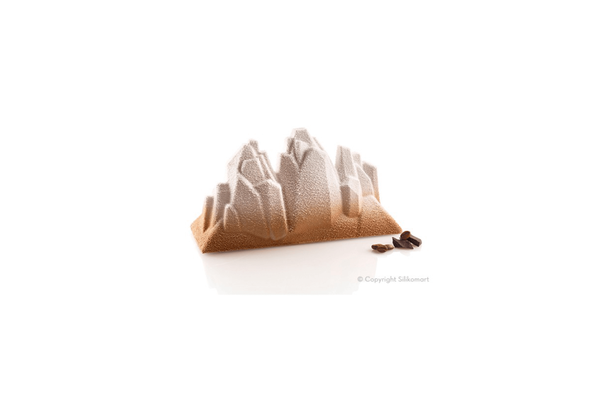 Tre Cime" mountain Silikomart mould