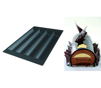 Molde de silicone Pavoflex 600 x 400mm - 4 toros