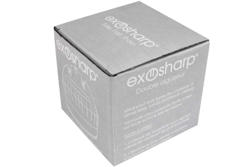 Exosharp manual sharpener for all your kitchen knives