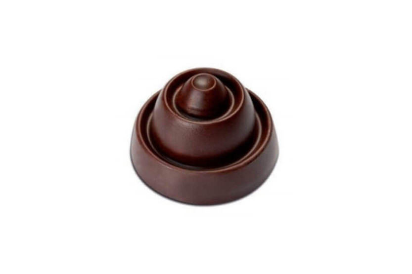 Rund chokladform 21 bitar à 10 g