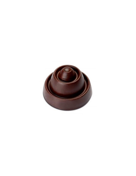 Molde redondo de chocolate 21 piezas de 10 g