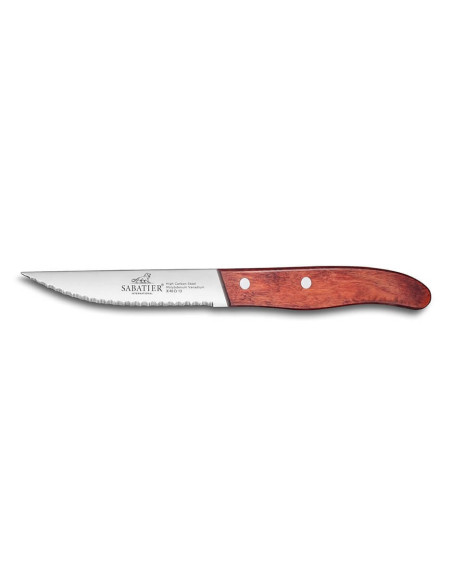 SABATIER International Dallas steak knife 12.5cm rosewood handle