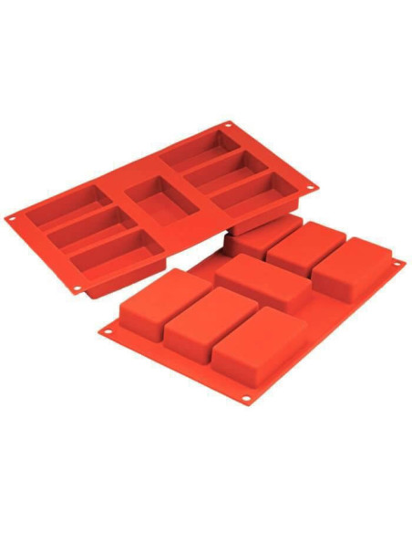 Silikonform professionnel Silicon Flex 300x175mm 7 Torten