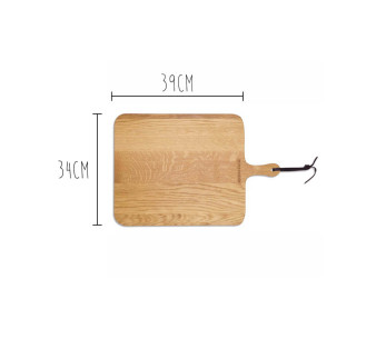 Tagliere Dutch Deluxes XL SQUARE 34x39cm con impugnatura 2