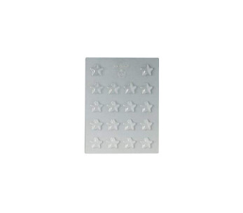 Prato de 18 estrelas de chocolate 30 x 8mm