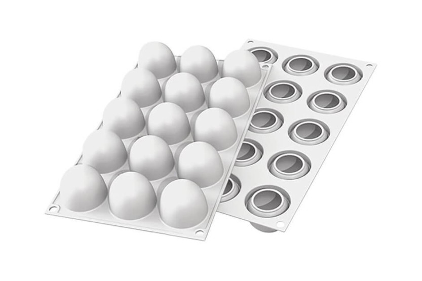 Silikomart professional Silicon mold 15 truffles 42 x 36mm