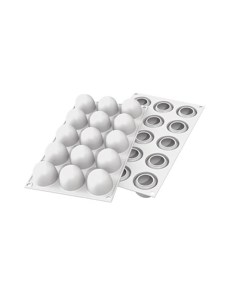Silikomart Molde silicona profesional 15 trufas 42 x 36mm