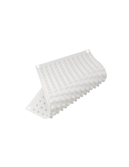 Molde de silicone profissional Silikomart 228 mini pérolas 7 x 6 mm