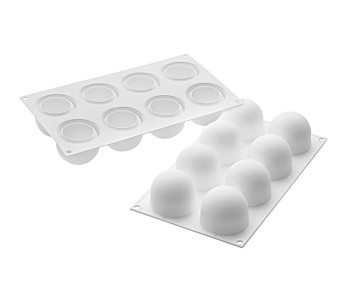 Silikomart Molde silicona profesional 8 trufas 62 x 52mm