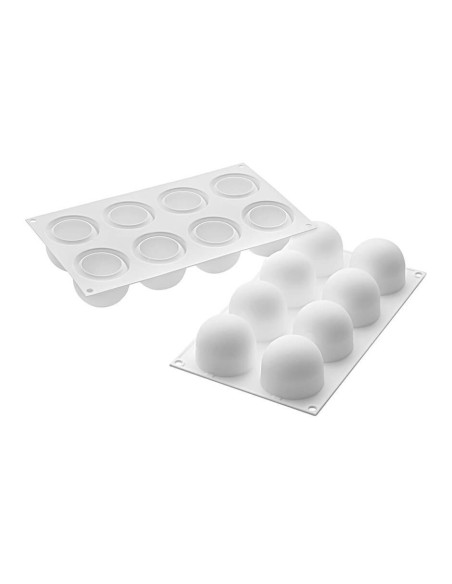 Silikomart Molde silicona profesional 8 trufas 62 x 52mm