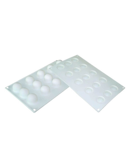 Silikomart Molde silicona profesional 15 mini trufas 32 x 28mm