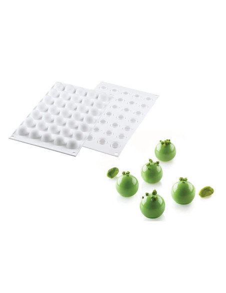 Silikonform professionnel Silikomart 35 mikrotryfflar 22 x 20mm