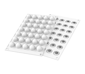 Silikonimuotti professionnel Silikomart 35 mikro tryffeleitä 22 x 20mm