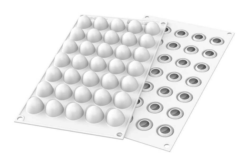 Stampo in silicone professionnel Silikomart 35 micro truffes 22 x 20mm