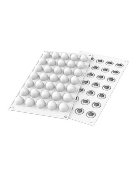 Molde silicona profesional Silikomart 35 micro trufas 22 x 20mm