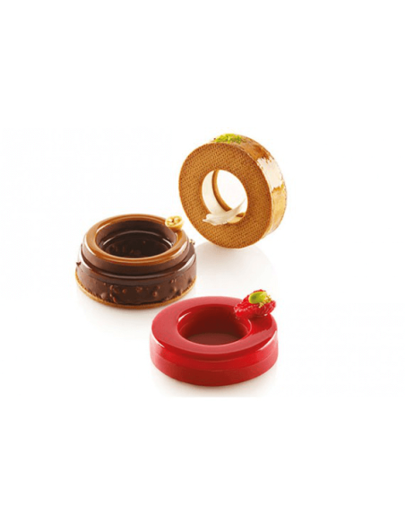 6 ring mold + 1 Silikomart double cutter